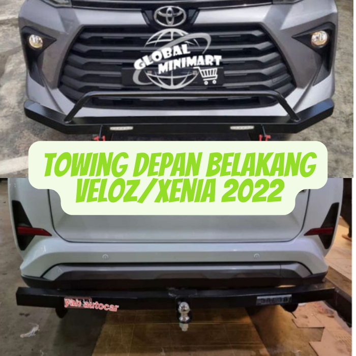 Towing Besi Pengaman Depan Belakang Mobil Veloz 2022