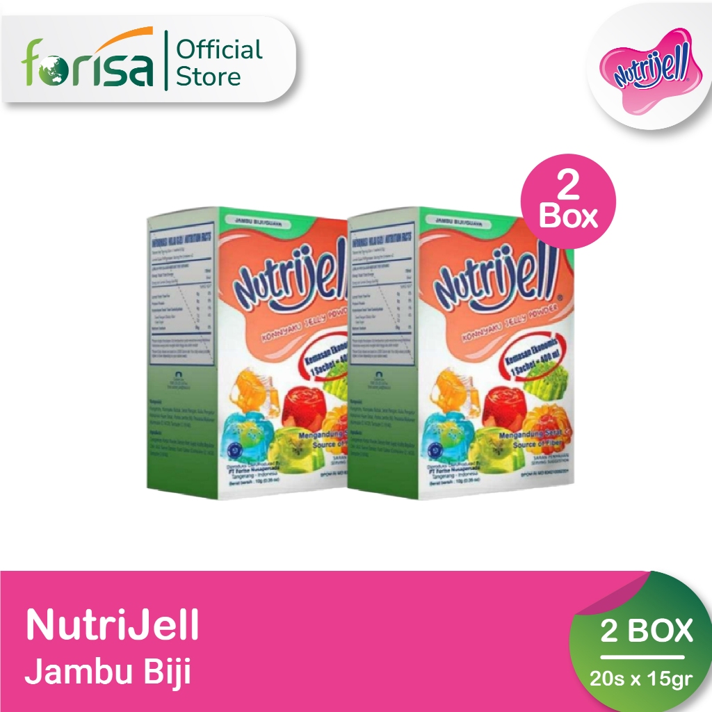 

Nutrijell Ekonomi Jambu Biji 10 gr 2 Box