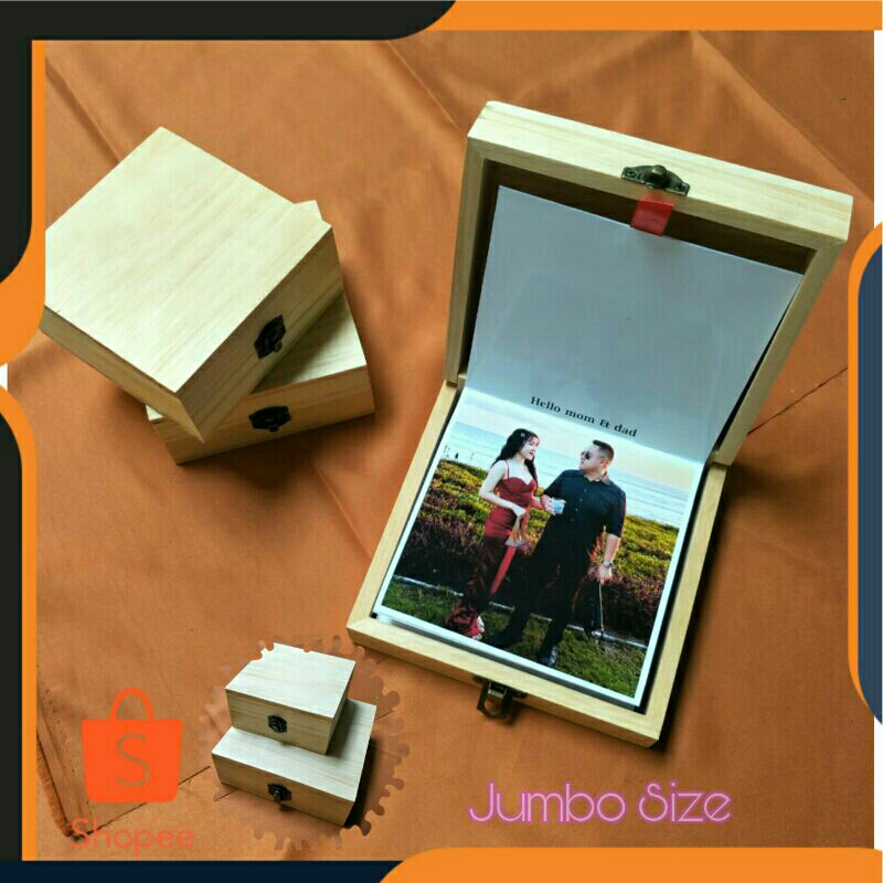 

Jumbo Box of Memories Kenangan Gift Box Pop Up Box Photo Pull Out Photo Kado Unik {15x15x5cm}