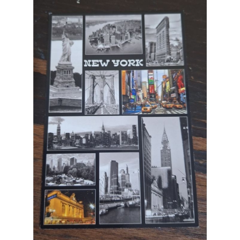 

kartu pos new york/amerika postcard