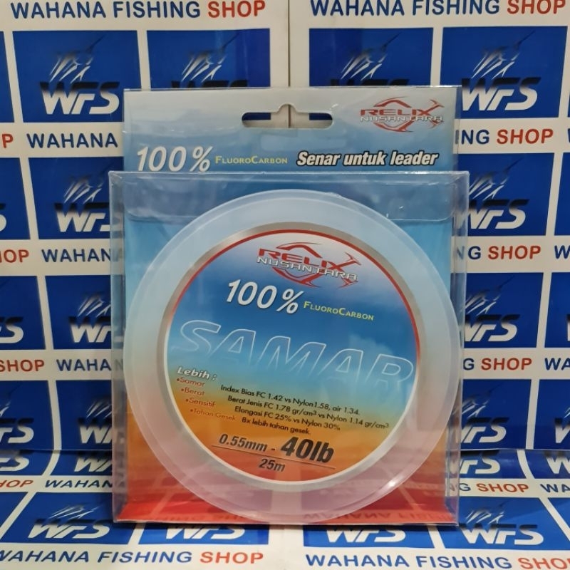 Senar Leader Relix Nusantara Samar 40lb