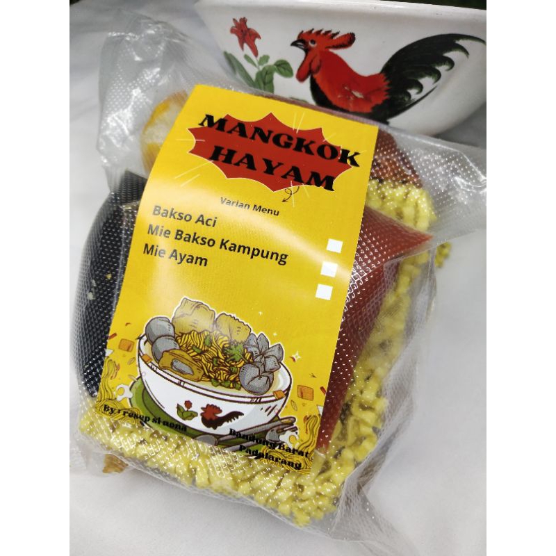 

Mangkok Hayam - Mie Bakso Kampung Frozen