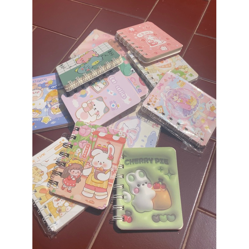 Note Book Spiral Buku Tulis Catatan Kecil
