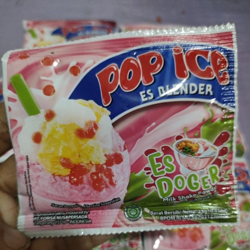 

ECER pop ice 25g per bungkus