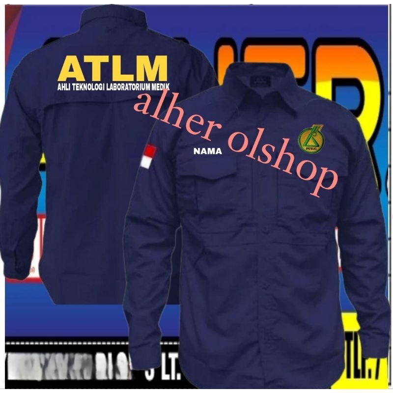 kemeja tactical ATLM baju tactical ATLM kemeja ATLM baju ATLM seragam ATLM kemeja patelki baju patel