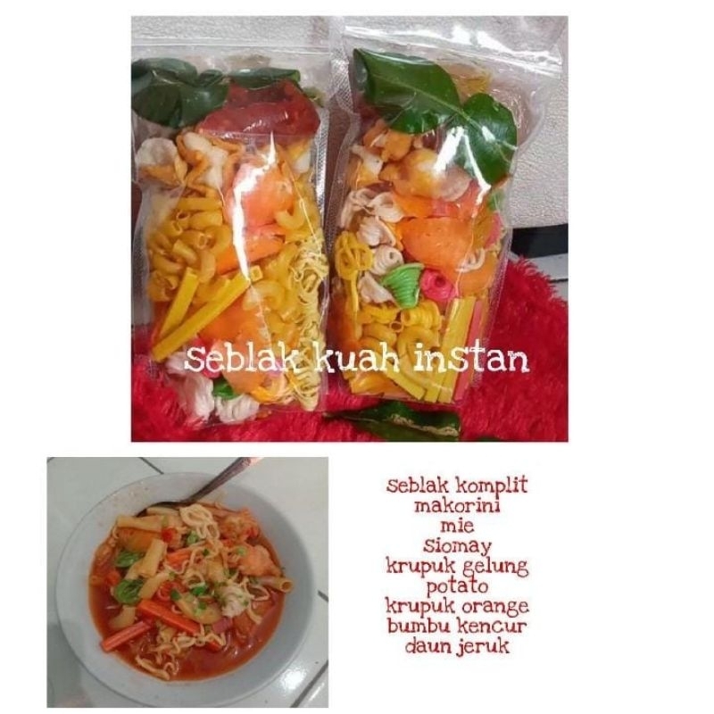 

seblak instan komplit seblak kuah seblak reseller