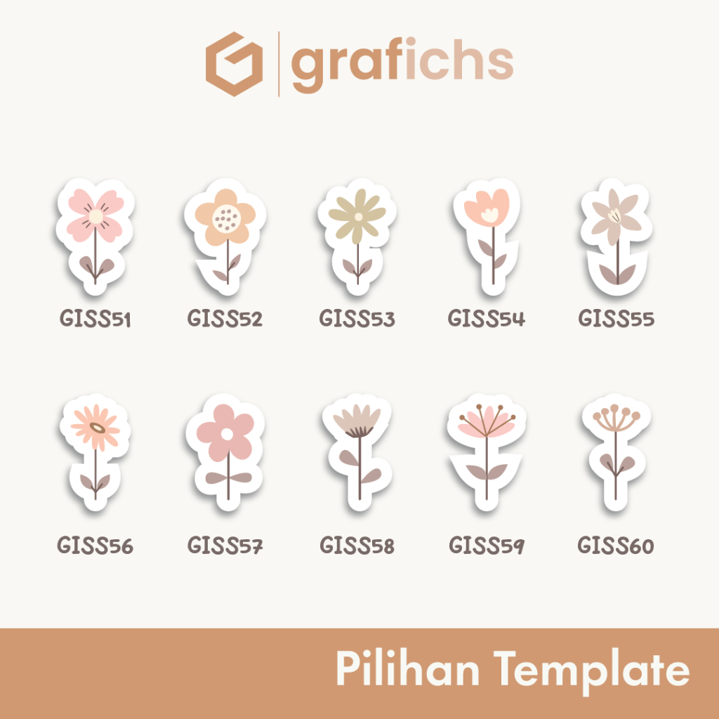 

H7Y [33-60 Pcs] Stiker Nama Alat Tulis Sekolah GISS51-60 by Grafichs