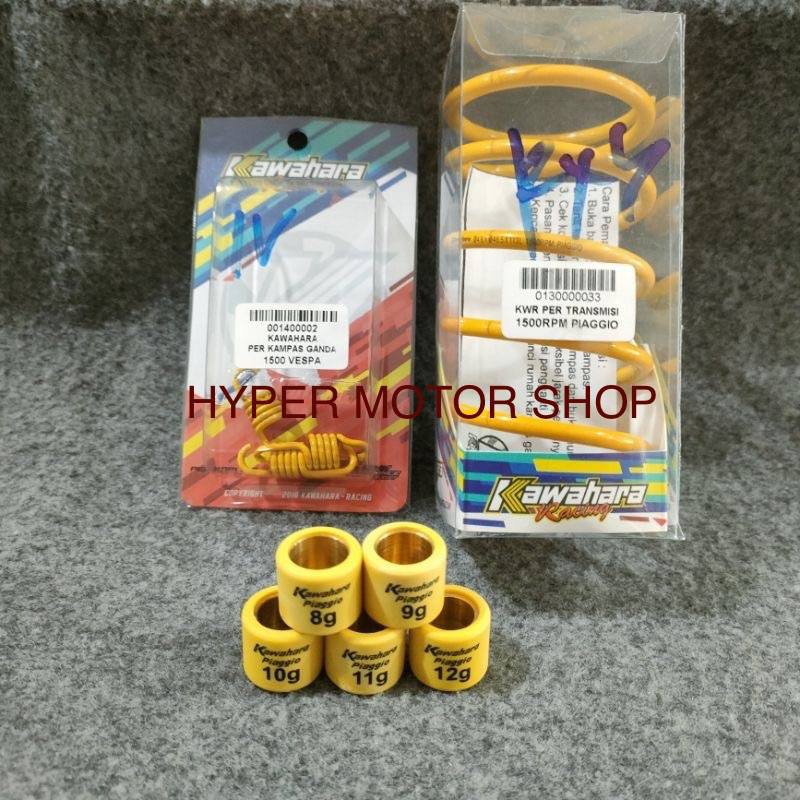 ORIGINAL PAKET CVT PER KIRIAN VESPA MATIC VESPA SPRINT LX PRIMAVERA GT per otomatis roller per cvt b