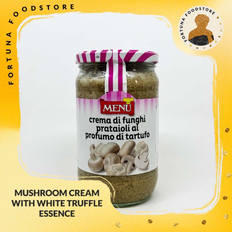 

Mushroom Cream Essence White Truffle Krim Jamur Sari Truffle 640gr
