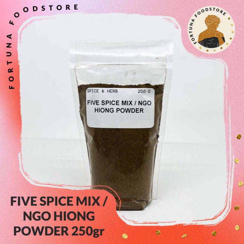 

Five Spice Mix Powder Bubuk Ngohiong Premium 250gr