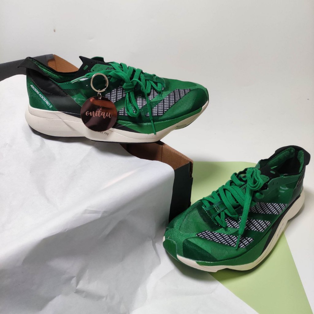 Adizero adios pro 3 green Core black