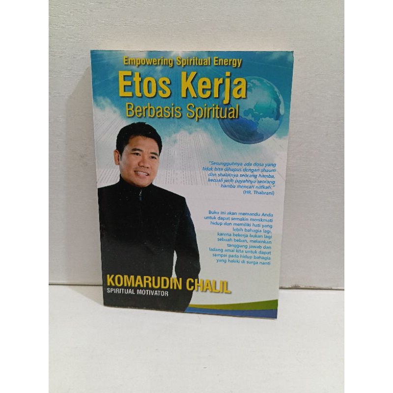 Buku Etos Kerja Berbasis Spiritual by Komarudin Chall