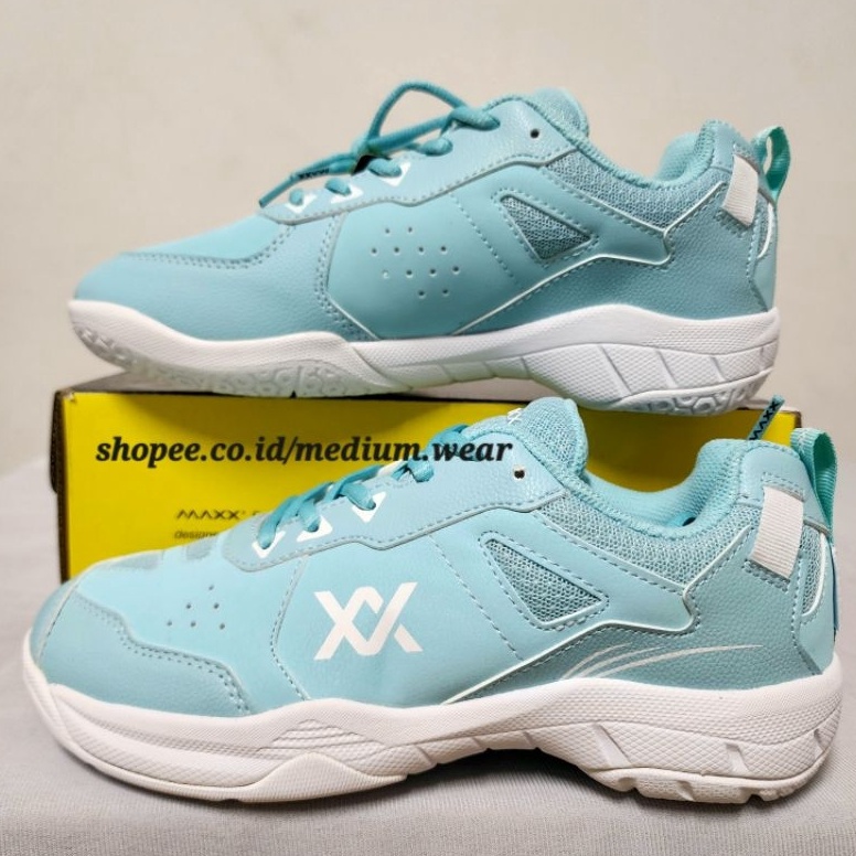 Langsung Beliii MAXX JUMPER WAVE V7 SEPATU BADMINTON