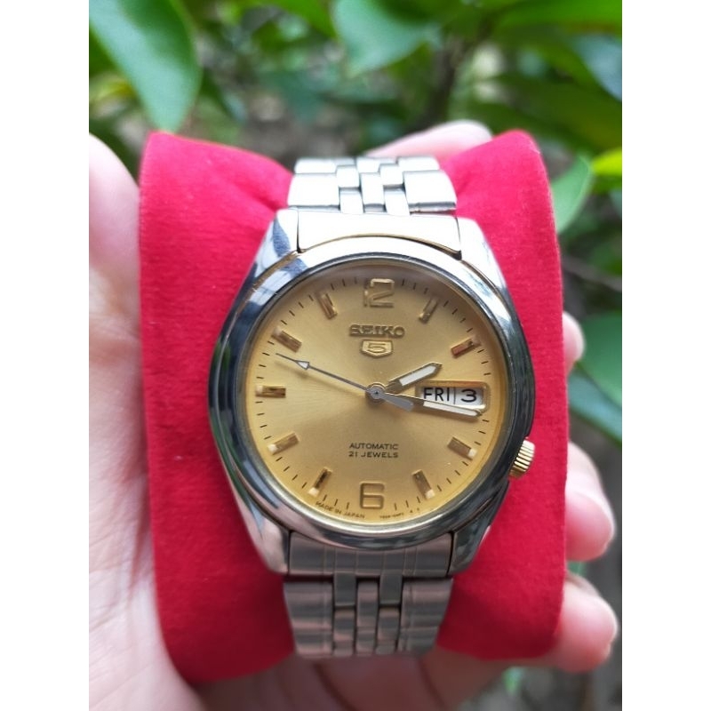 Sale Jam tangan Seiko 5 Automatic movement Original (second)