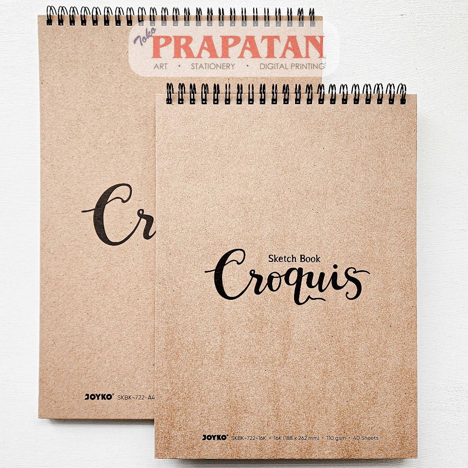 

Joyko Sketchbook Croquis Hard Cover SKBK722 Buku Gambar ART S5L5