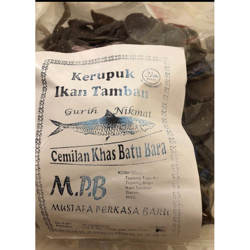 kerupuk ikan tamban