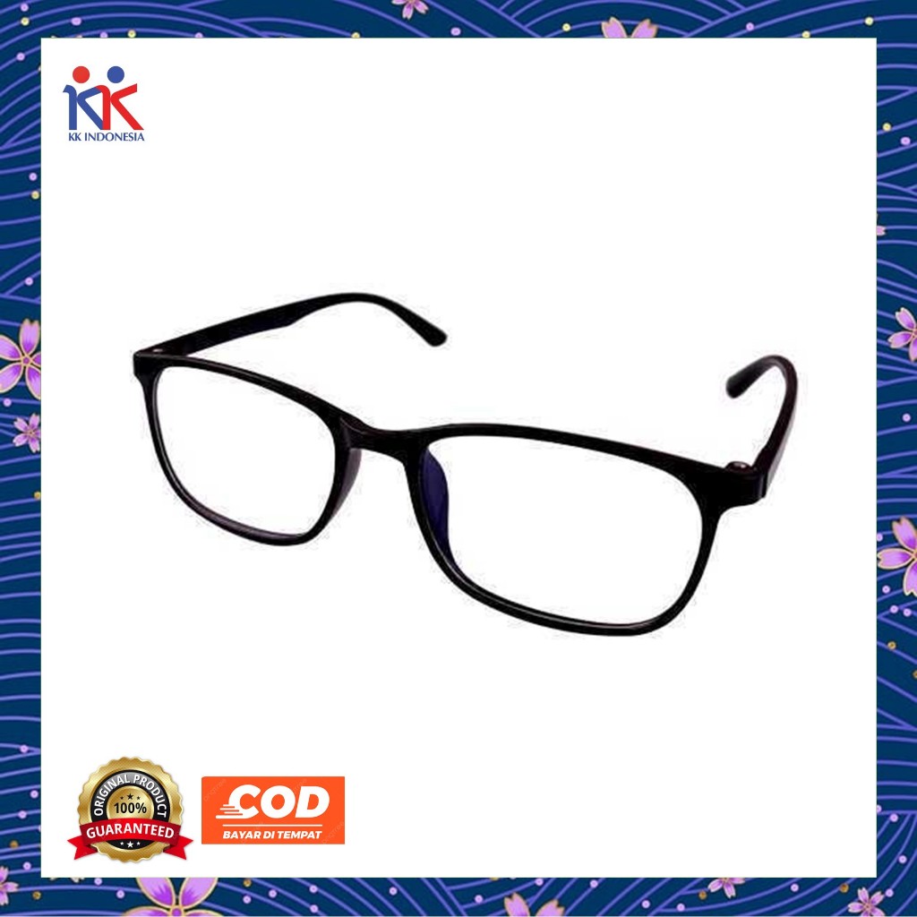 KK Kacamata ION Pria / Wanita Remaja KK Indonesia Original Anti Blue Light Melindungi Mata Dari Sina