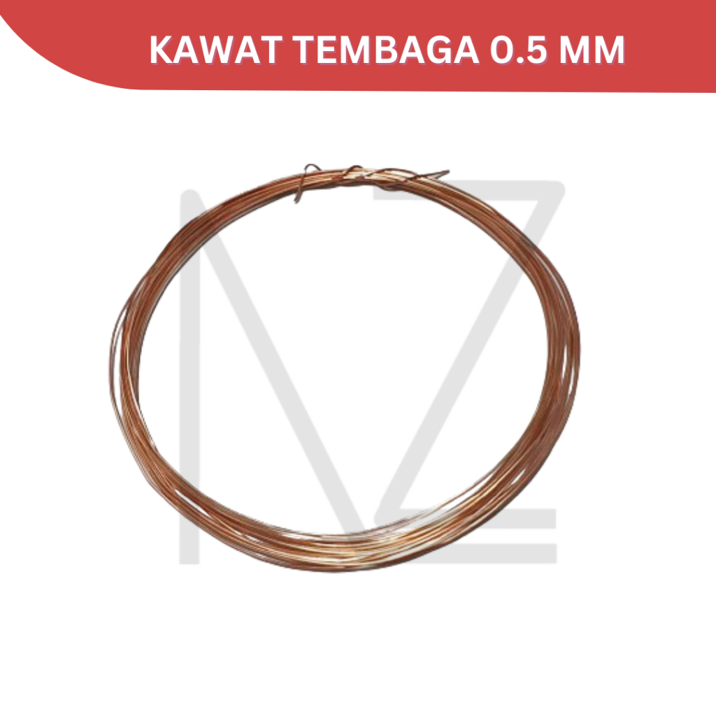Kawat Tembaga Asli 0.5mm