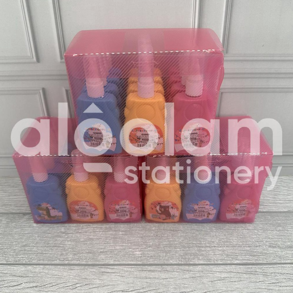 

SATU PACK 12PCS TipeX TipEx Stipo Cair Karakter Lucu BTS BT21 ART D6D1