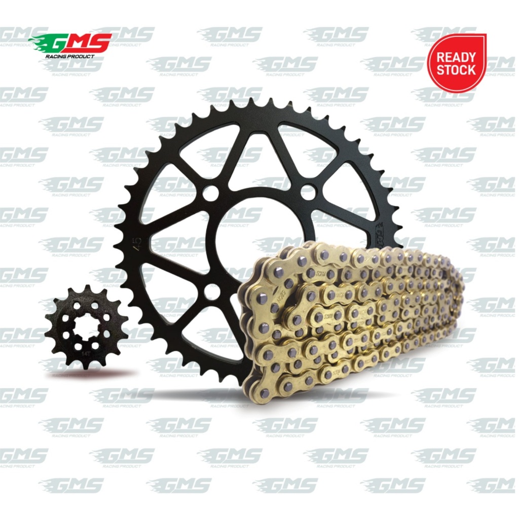 Gear Set Honda CB150r CBR150r CB150 CBR 150r Gms  Racing Product