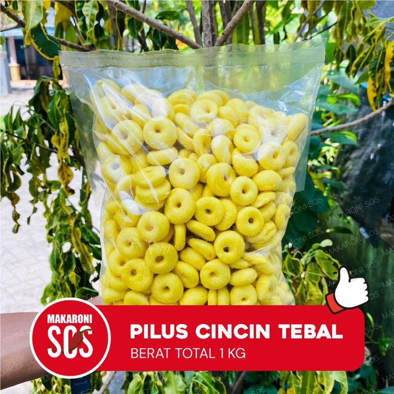 

Alen-Alen Snack Cincin Kuning (1KG) Rasa Gurih Snack Best Seller