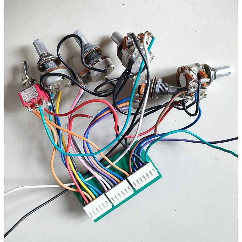 Preamp Bass Bartolini MK set Active 5 Chanel 1mini toggle