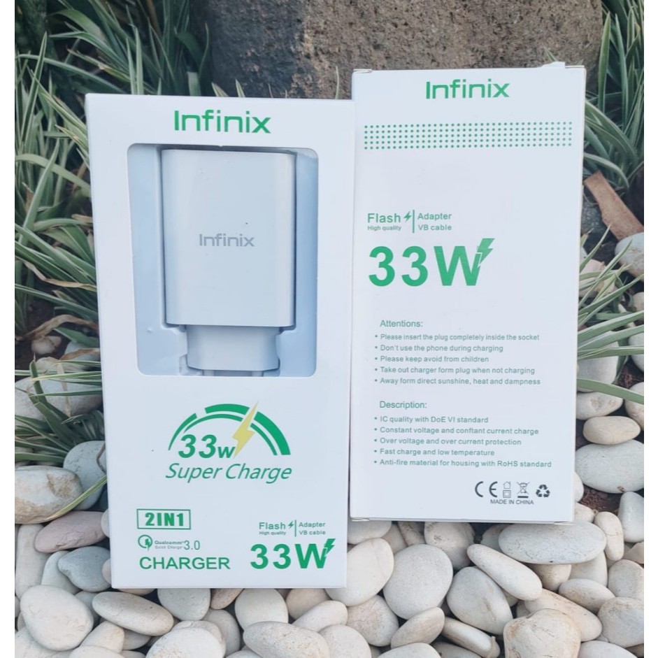 Charger infinix 33Wat Original Type C Infinix Hot 11s