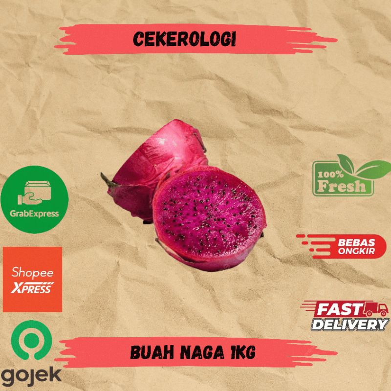 

Buah Naga 1kg / Buah Naga / Buah Naga Fresh Berkualitas / JABODETABEK / Buah / Buah Buahan