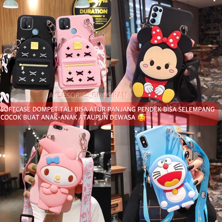 SAMSUNG A12 A13 A22 A23 A32 A52 A52S A72 M12 M22 M23 M32 4G 5G SOFT CASE SILIKON BONEKA KARTUN DOMPE