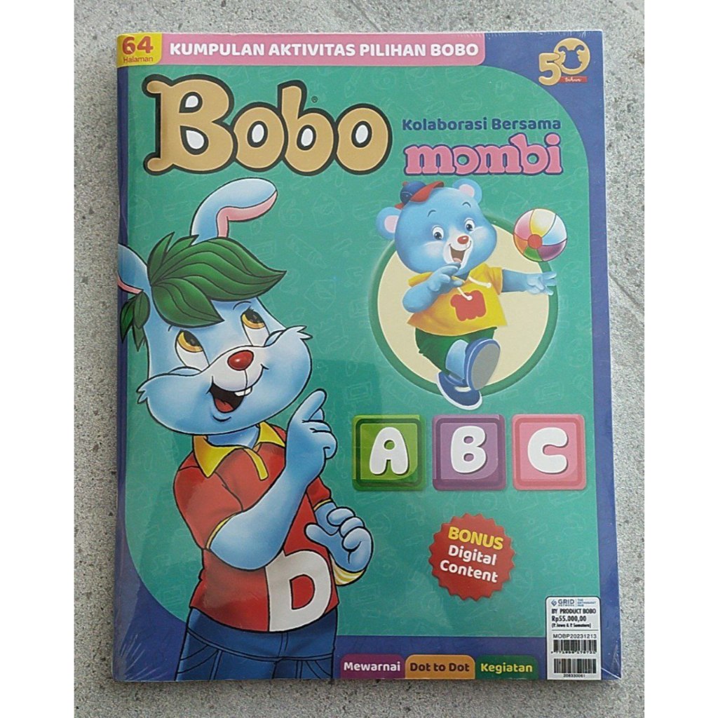 Buku Anak Bobo Kolaborasi Bersama Mombi | Buku Baca