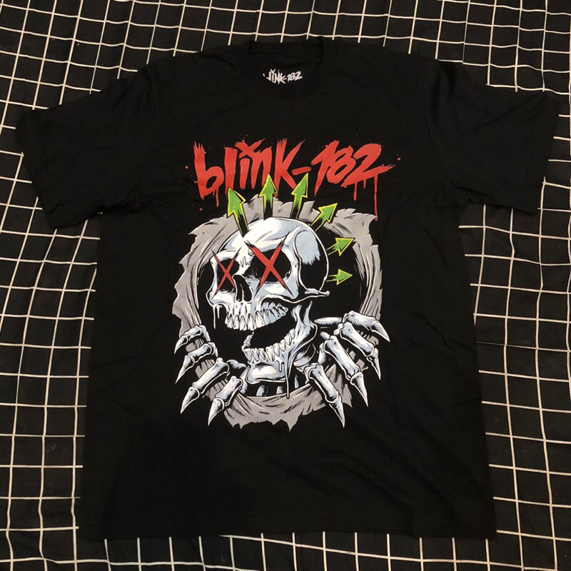 Kaos band blink 182 official merch original new.