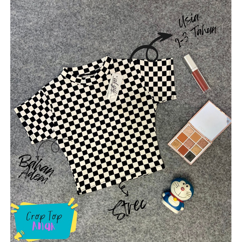Crop top anak/crop anak/baju anak perempuan
