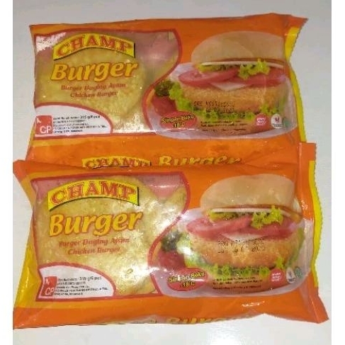 

CHAMP BURGER AYAM CRISPI ISI 6