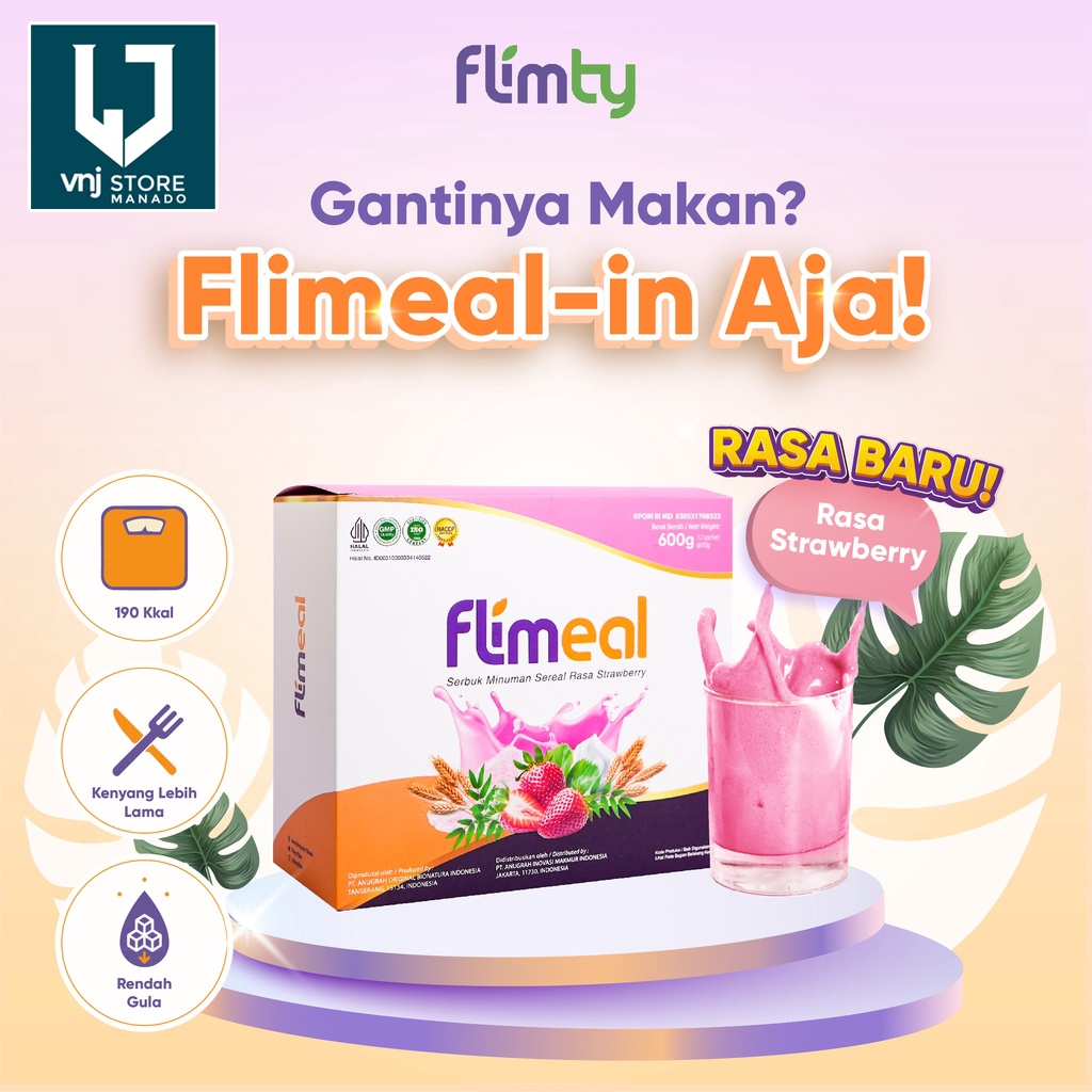 

MANADO FREE ONGKIR Flimeal (Meal Replacement) Manado - Sachet Cobain Dulu!!