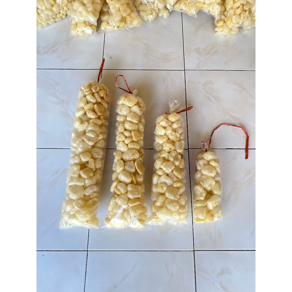 

Piscoklegit_ Kerupuk Kulit Sapi 1 Bal Dorokdok Rambak Kulit Asli Krupuk Aneka Rasa Original Pedas