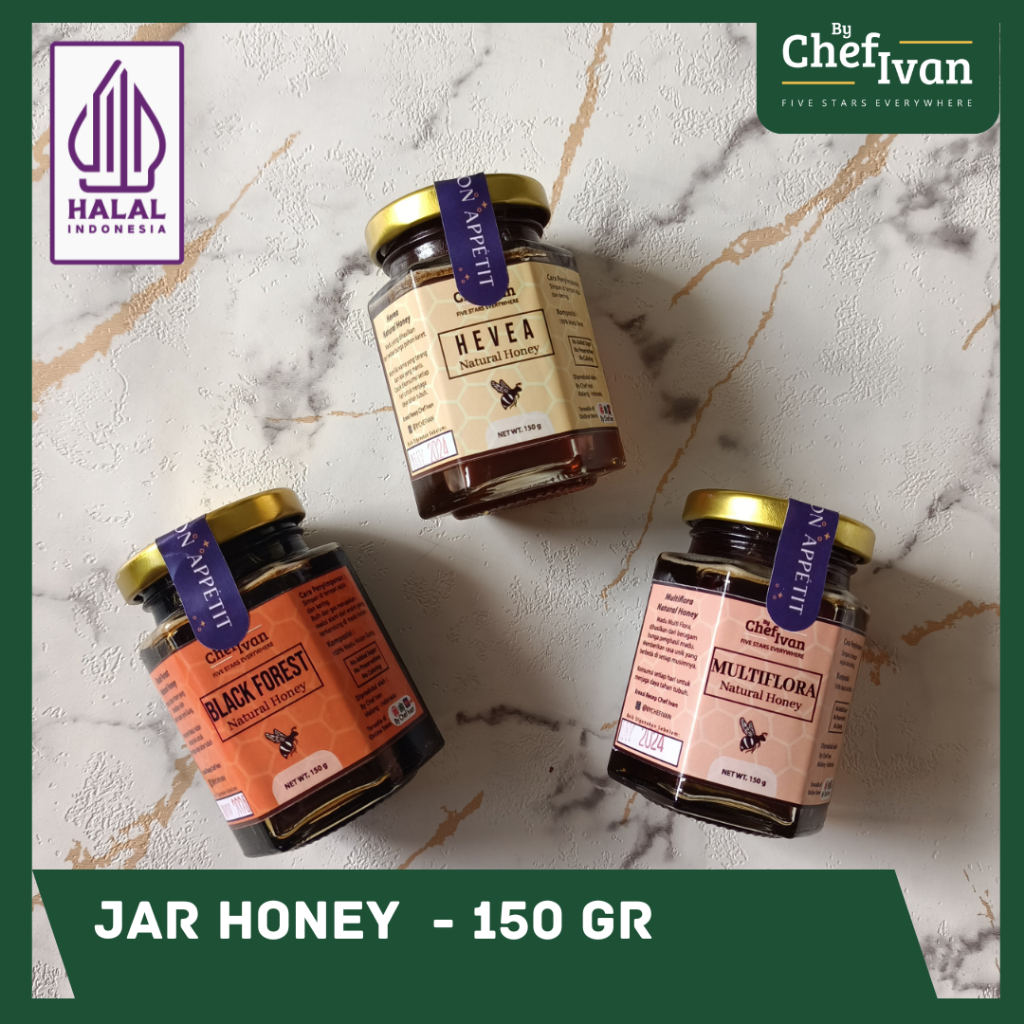 

Madu Asli Murni Nusantara Nektar Bunga Kaliandra Multiflora 150 Gr By Chef Ivan