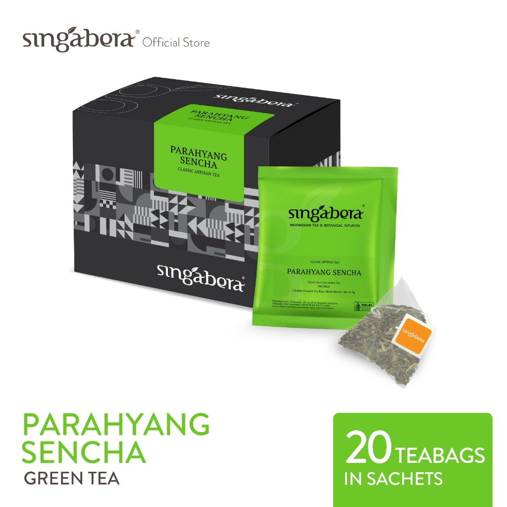 

Singabera Parahyang Sencha - Green Tea - 4 Box @20 Sachet