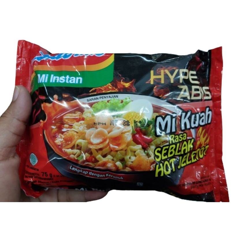 

INDOMIE SEBLAK HOT JELETOT | MIE KUAH SEBLAK HOT JELETOT | MIE INSTAN SEBLAK HOT JELETOT