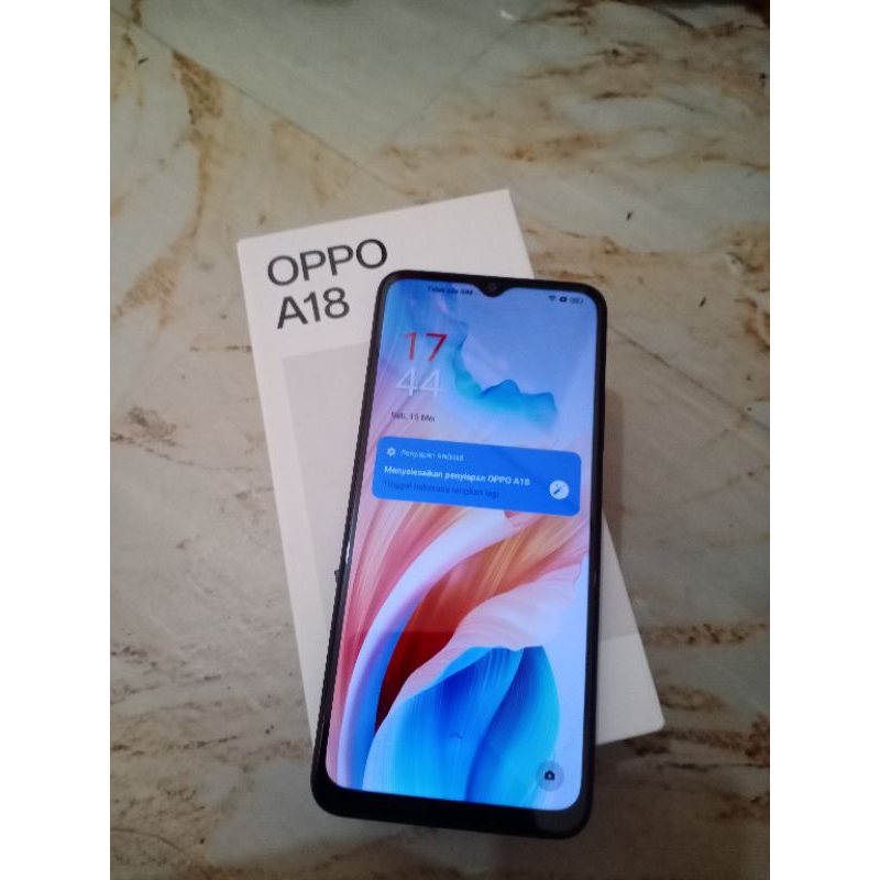 hp second oppo a18 ram 4+4/128