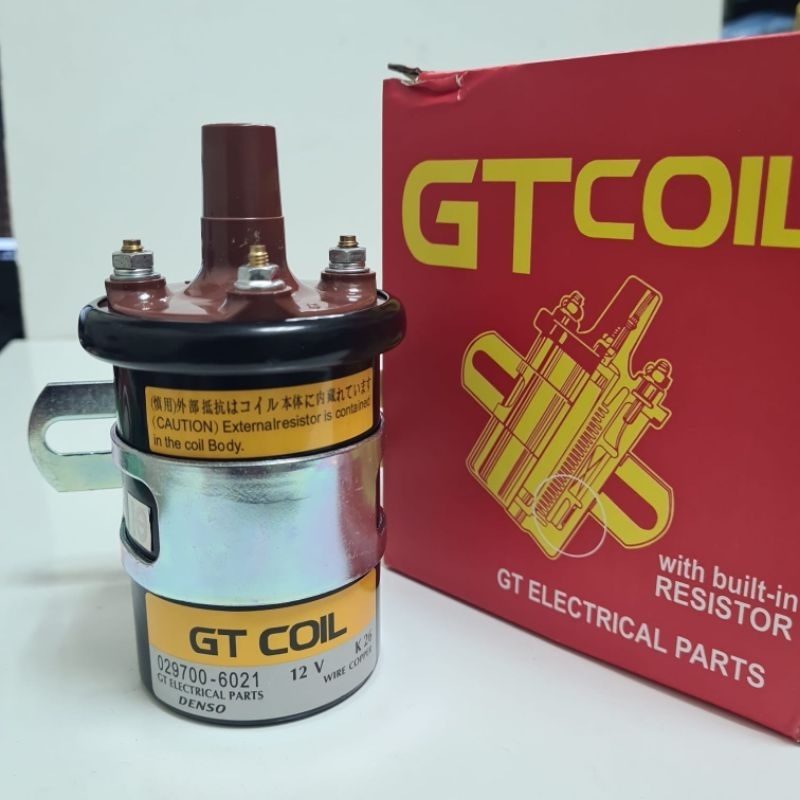 COIL IGNETION COIL GT UNIVERSAL KIJANG 5K 7K CARRY FUTURA  029700-6021 12VOL