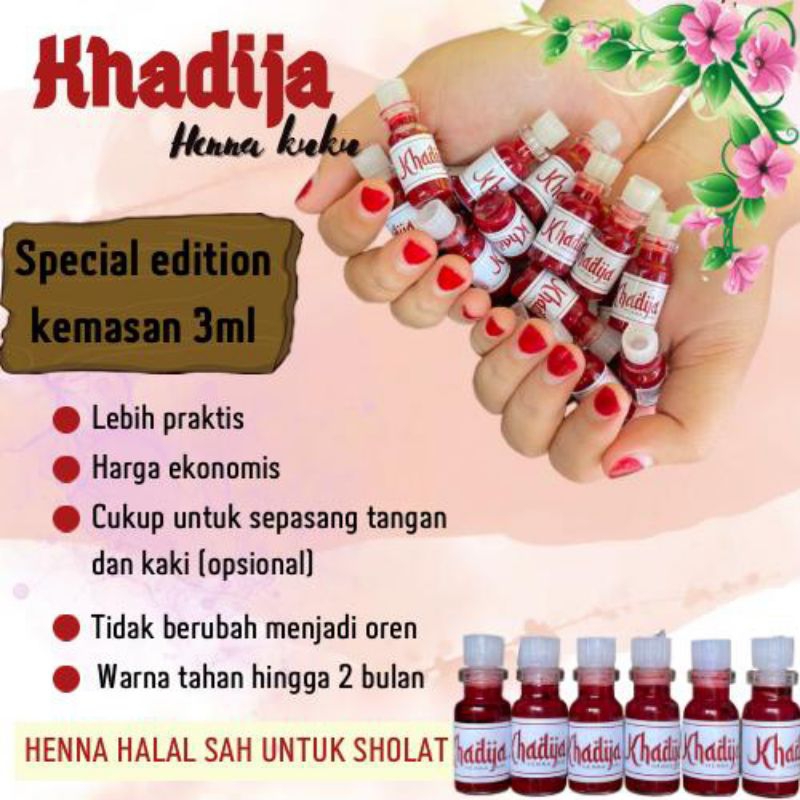PACAR KUKU KHODIJA/PACAR KUKU TAHAN LAMA/KUTEK TAHAN LAMA