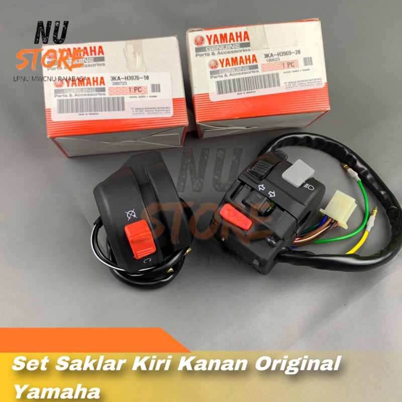 Saklar Kanan Kiri Original Yamaha | Holder Lampu RX KING