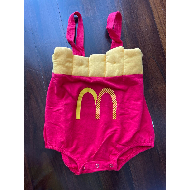Baju anak kentang mcd, santa, dress pelangi