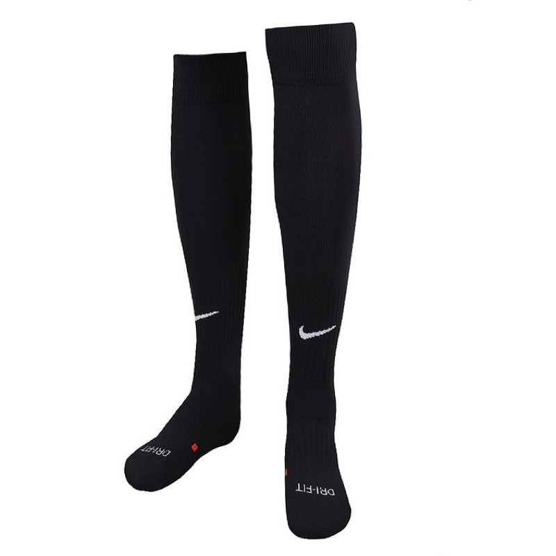 Kaos Kaki Futsal Bola Nike Academy Football Dri-Fit Sock Black White SX4120-001