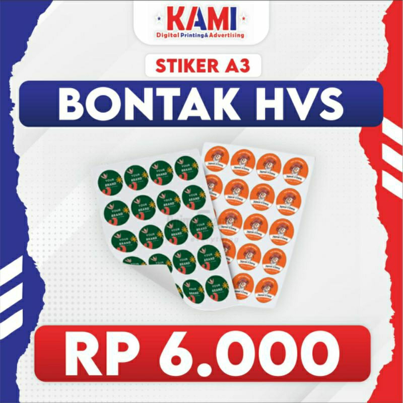 

STIKER BONTAK, GLOSSY,VYNIL SUSU PER LEMBAR A3
