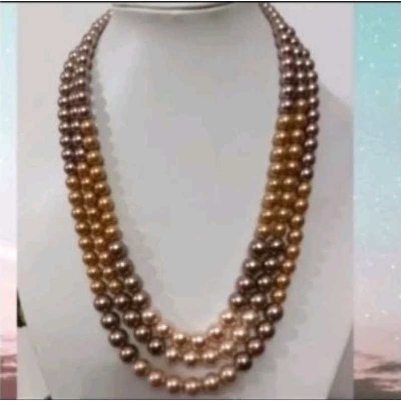 kalung mutiarashell 3 layer pjg kalung70cm