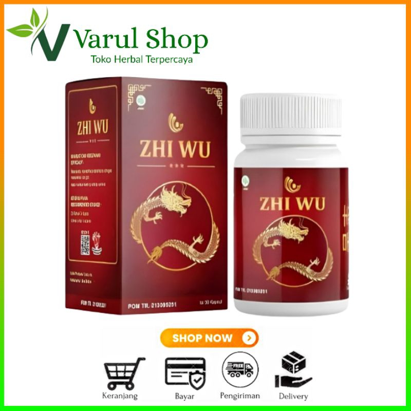 ZHI WU OBAT HERBAL CINA ASAM URAT NYERI SENDI TULANG REMATIK ASLI ORIGINAL BPOM
