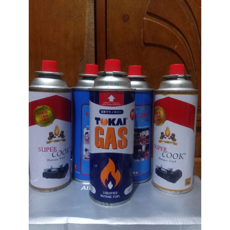 Kaleng Gas Portable Kosong