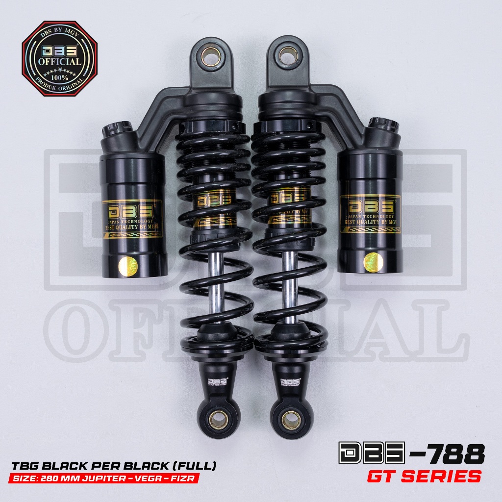DBS 788  Series Shock Belakang Bebek Rx King Karisma Supra Jupiter Z Vega Firz MegaPro Revo Shogun T