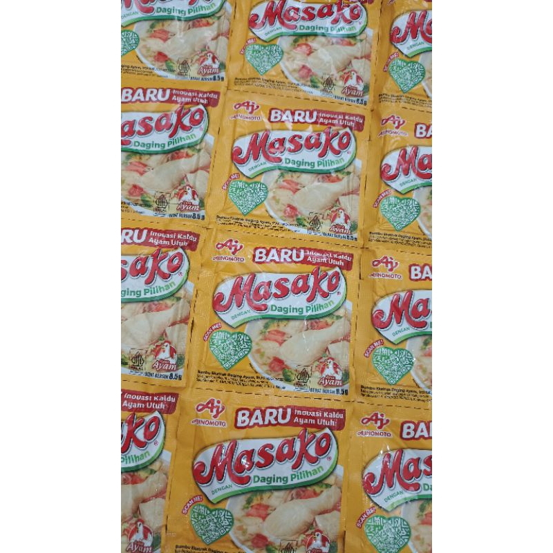 

Masako Rasa Ayam 1renceng isi 12pcs Bumbu Masak Penyedap Rasa Masakan